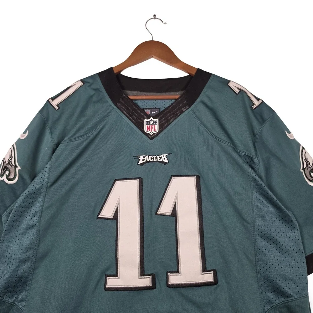 Nike On Field Philadelphia Eagles‎ Carson Wentz 11 Stitched Jersey Mens Size 48
